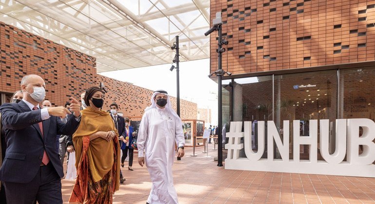 Journée de l’ONU : à l’Expo 2020 de Dubaï , la numéro deux de l’ONU prône un multilatéralisme engagé et efficace